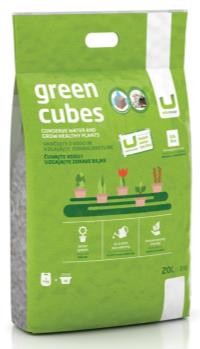 Urbanscape Green Cubes 2x2cm - 20l/2 kg zak