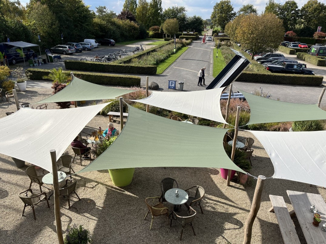 Schaduwdoek vierkant | 6 x 6 m