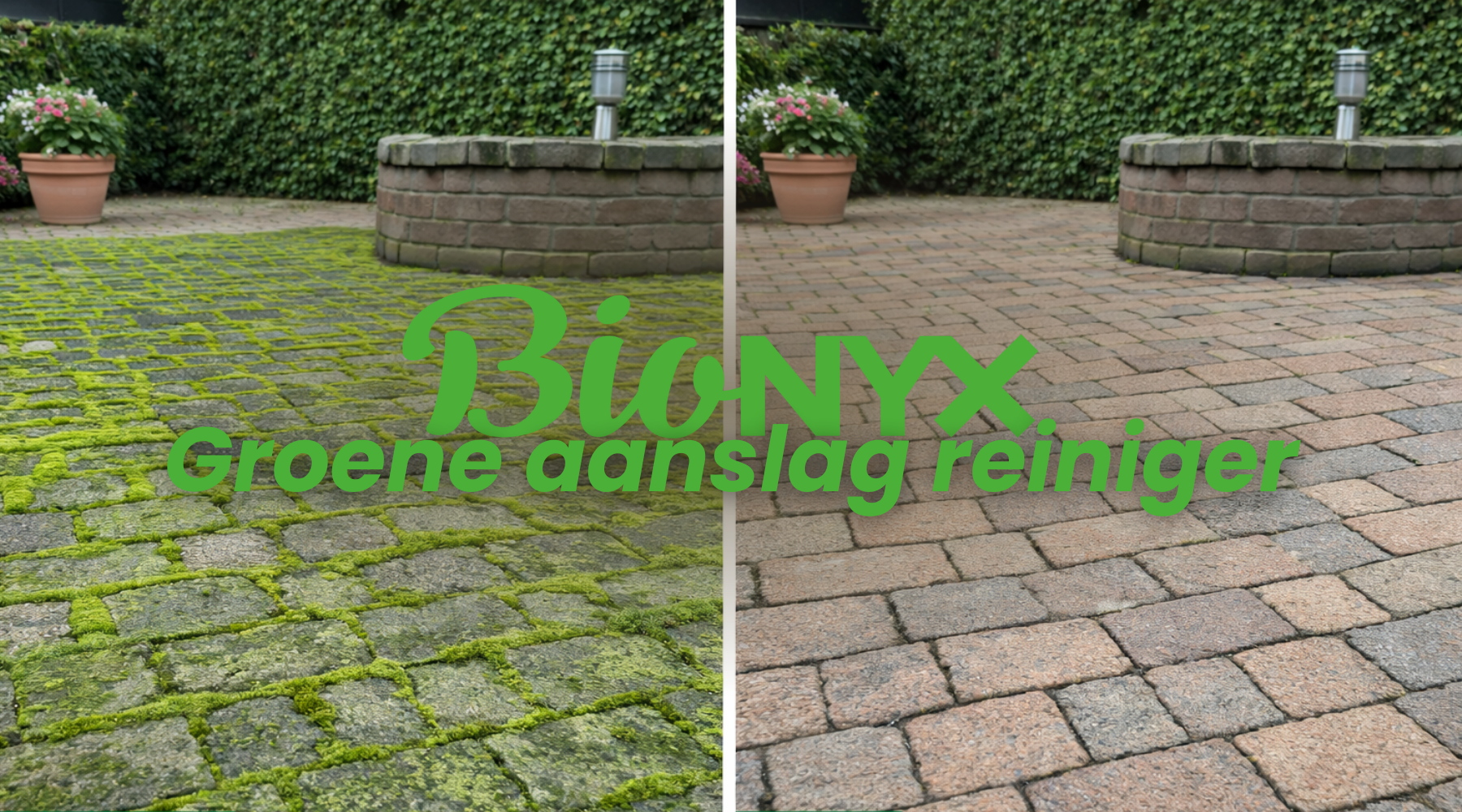 Groene aanslag verwijderen