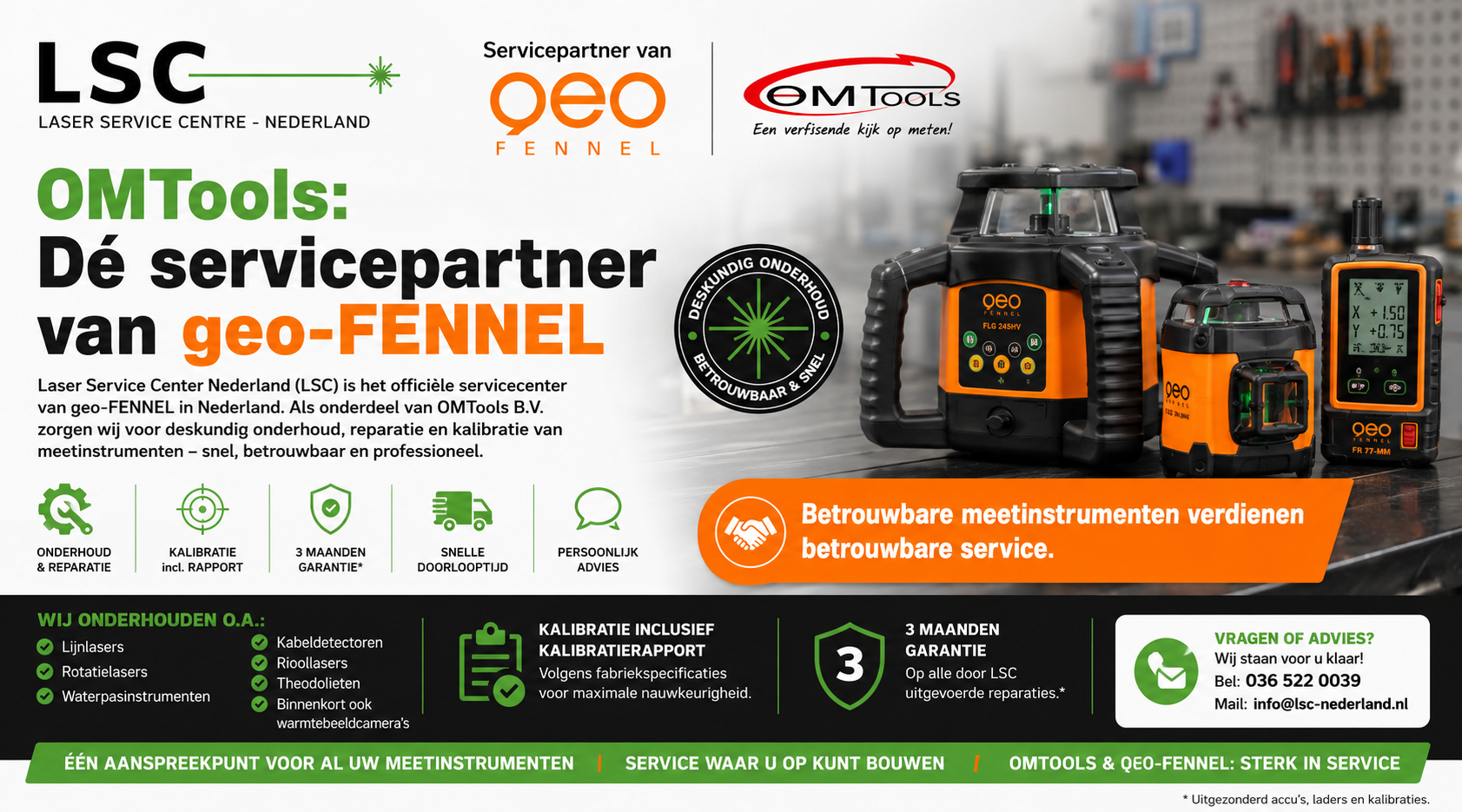OMTools: Dé servicepartner van geo-FENNEL in Nederland