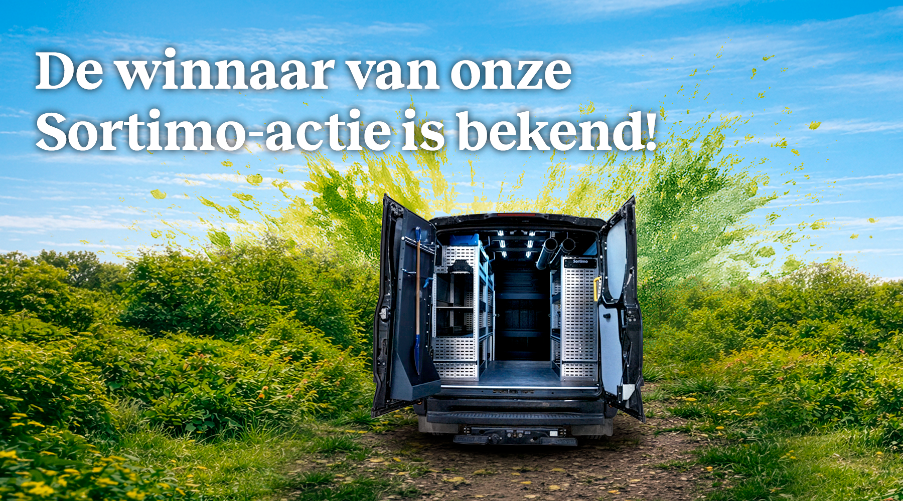 De winnaar van de Tuinvisie Sortimo-actie is bekend!