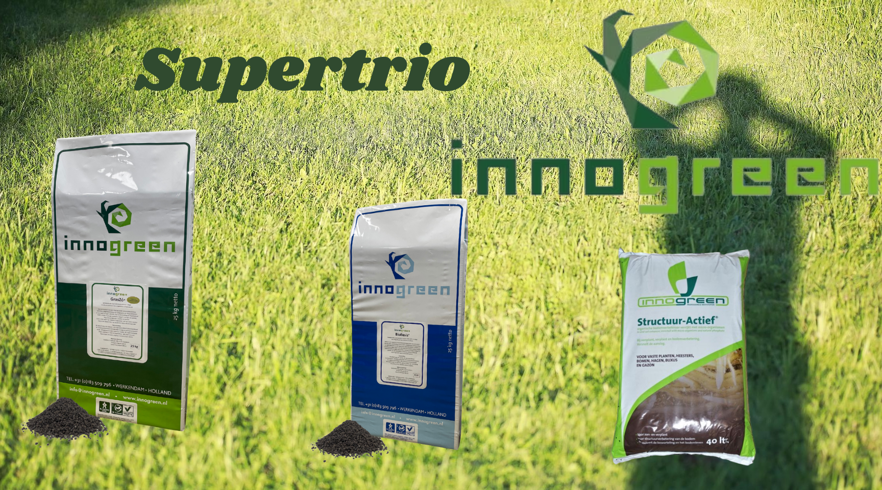 Innogreen's SuperTrio voor een vliegende start in het voorjaar