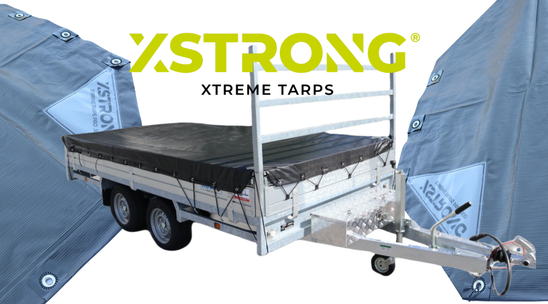 Nieuw in ons assortiment: Sterk & waterdicht aanhangerzeil