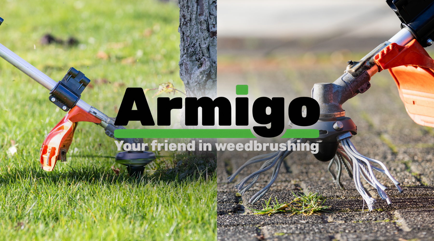 Duurzaam onkruid verwijderen met de Armigo onkruidborstels