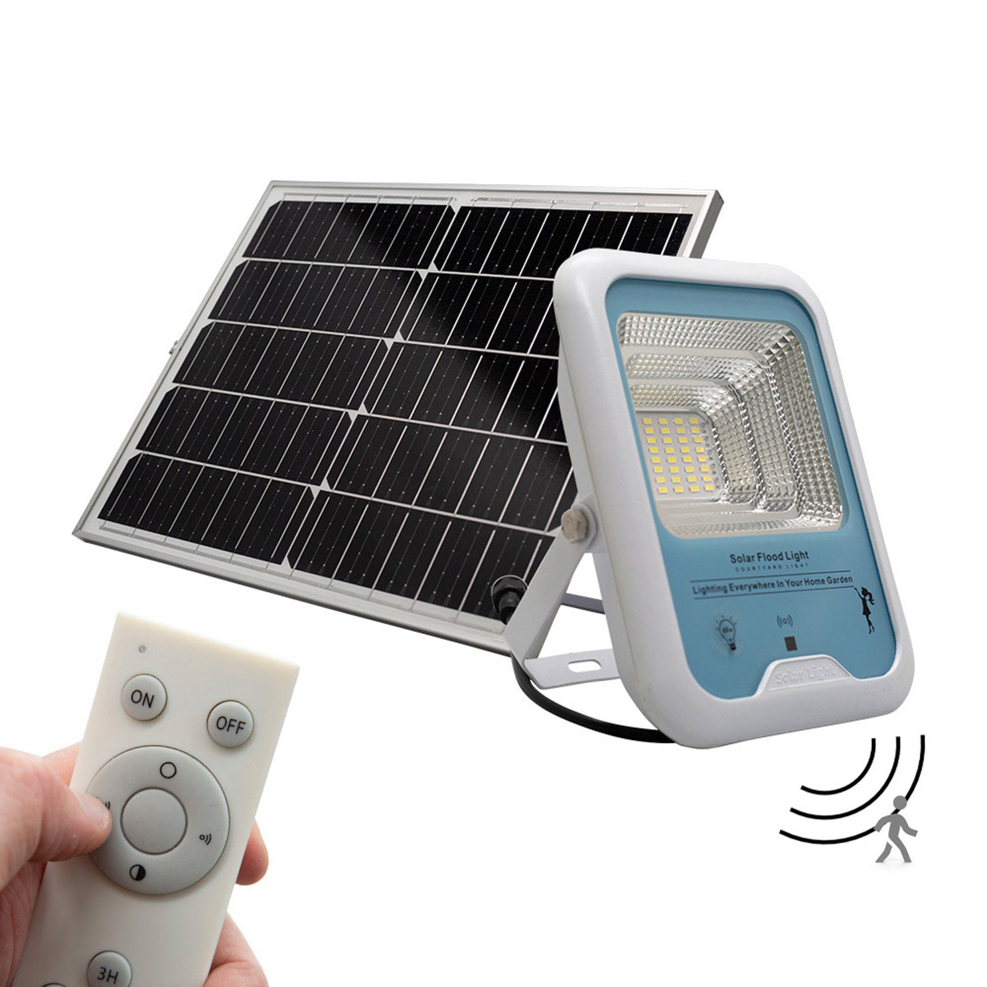 Iplux® Solar LED Schijnwerper PowerBeam Elite 4000lm