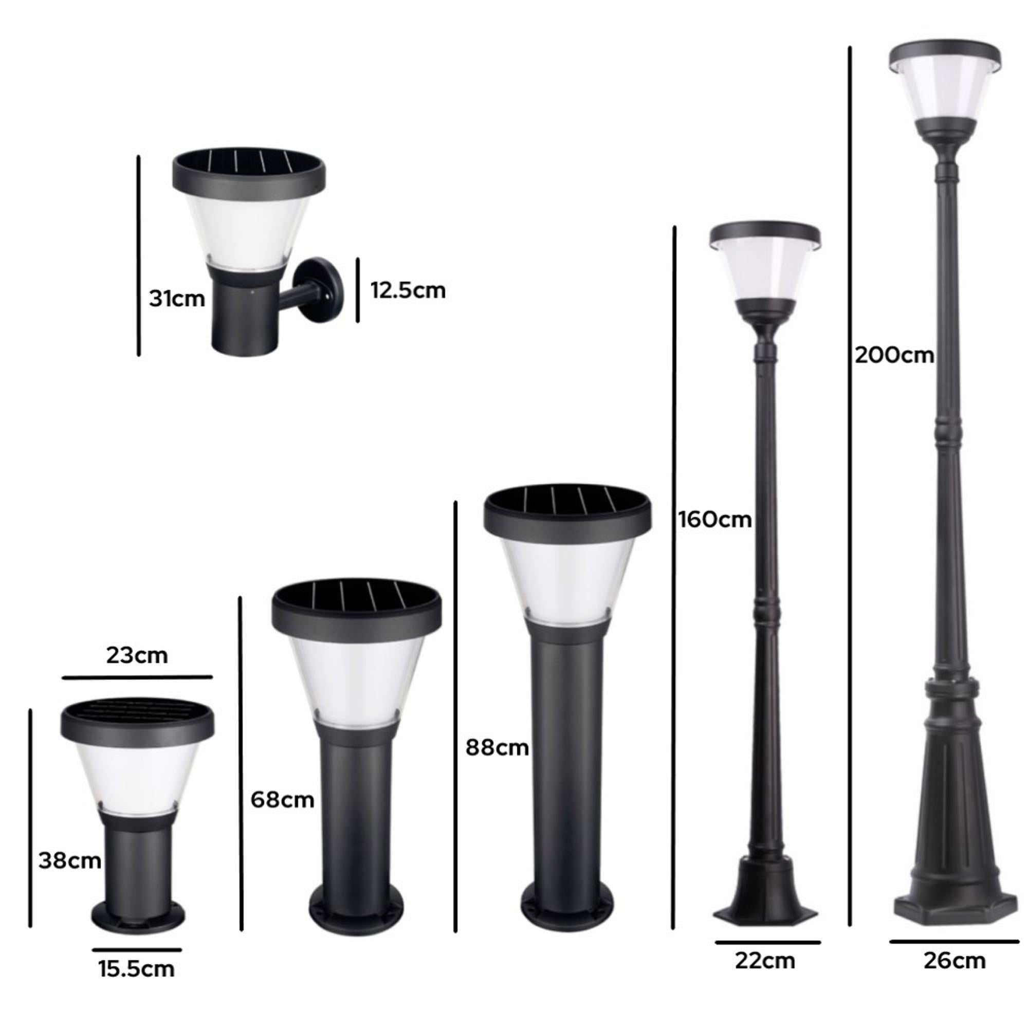 Iplux® Solar Lamp Staand Oslo 68cm
