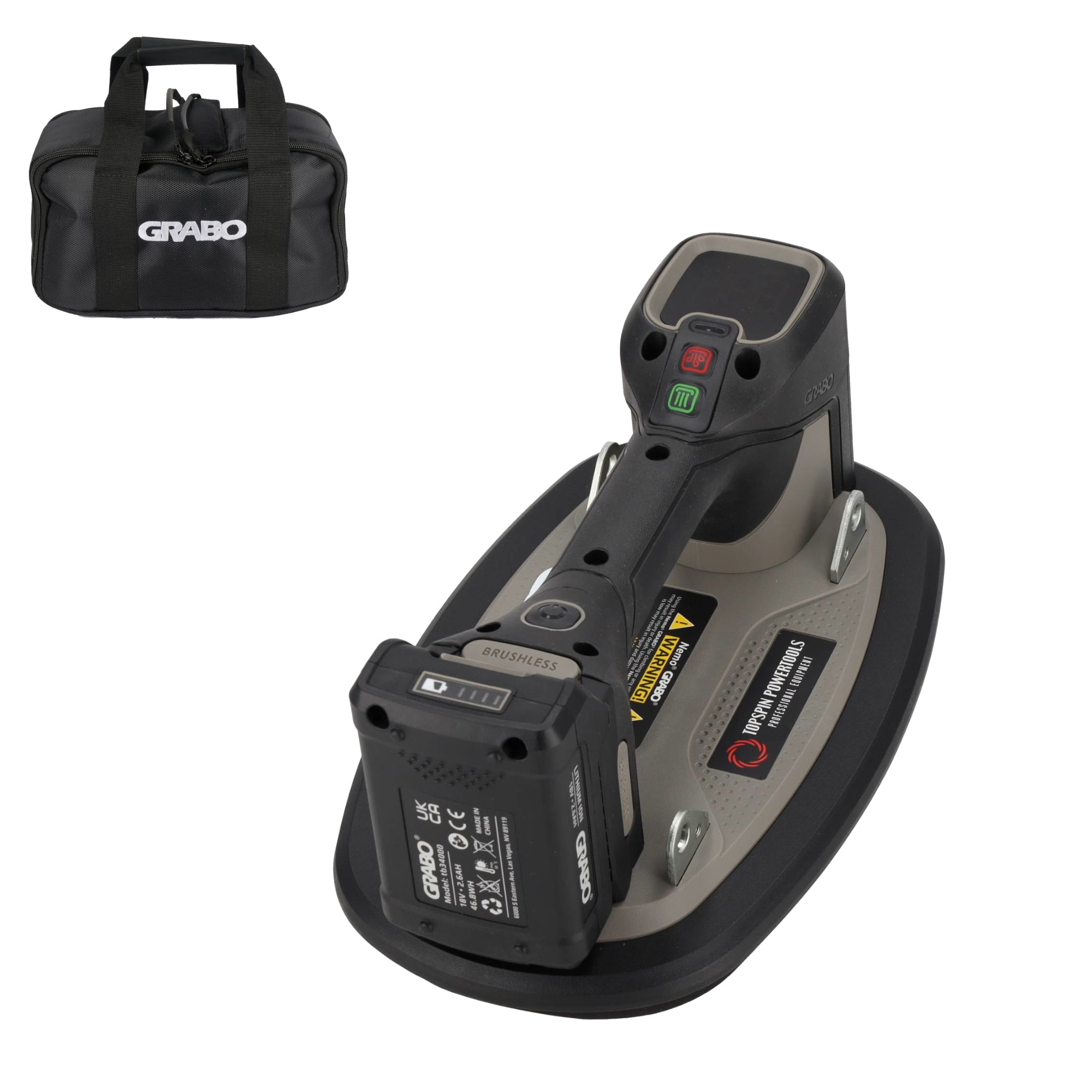 Grabo Pro Brushless in tas