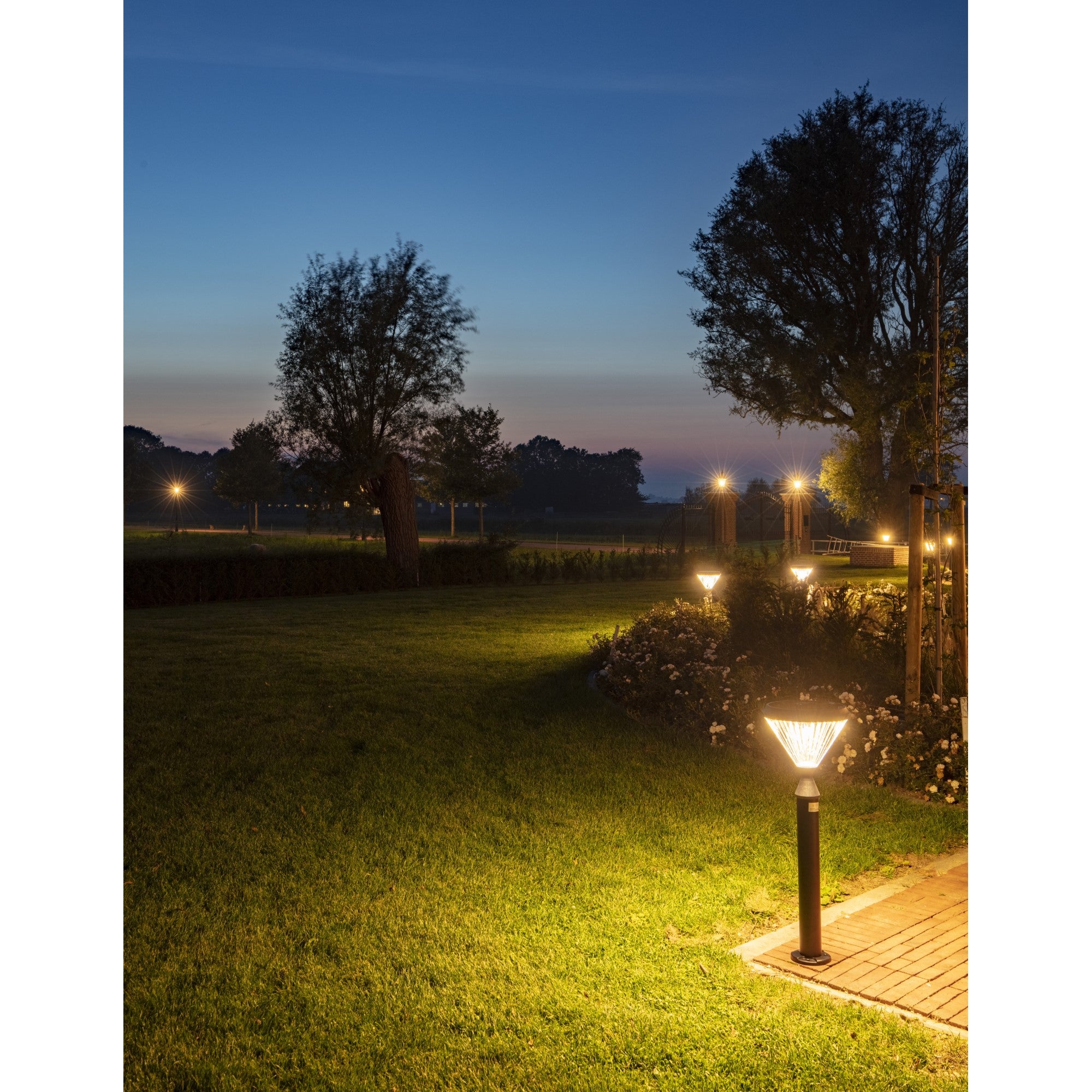 Iplux® Solar Lamp Staand Paris 30cm