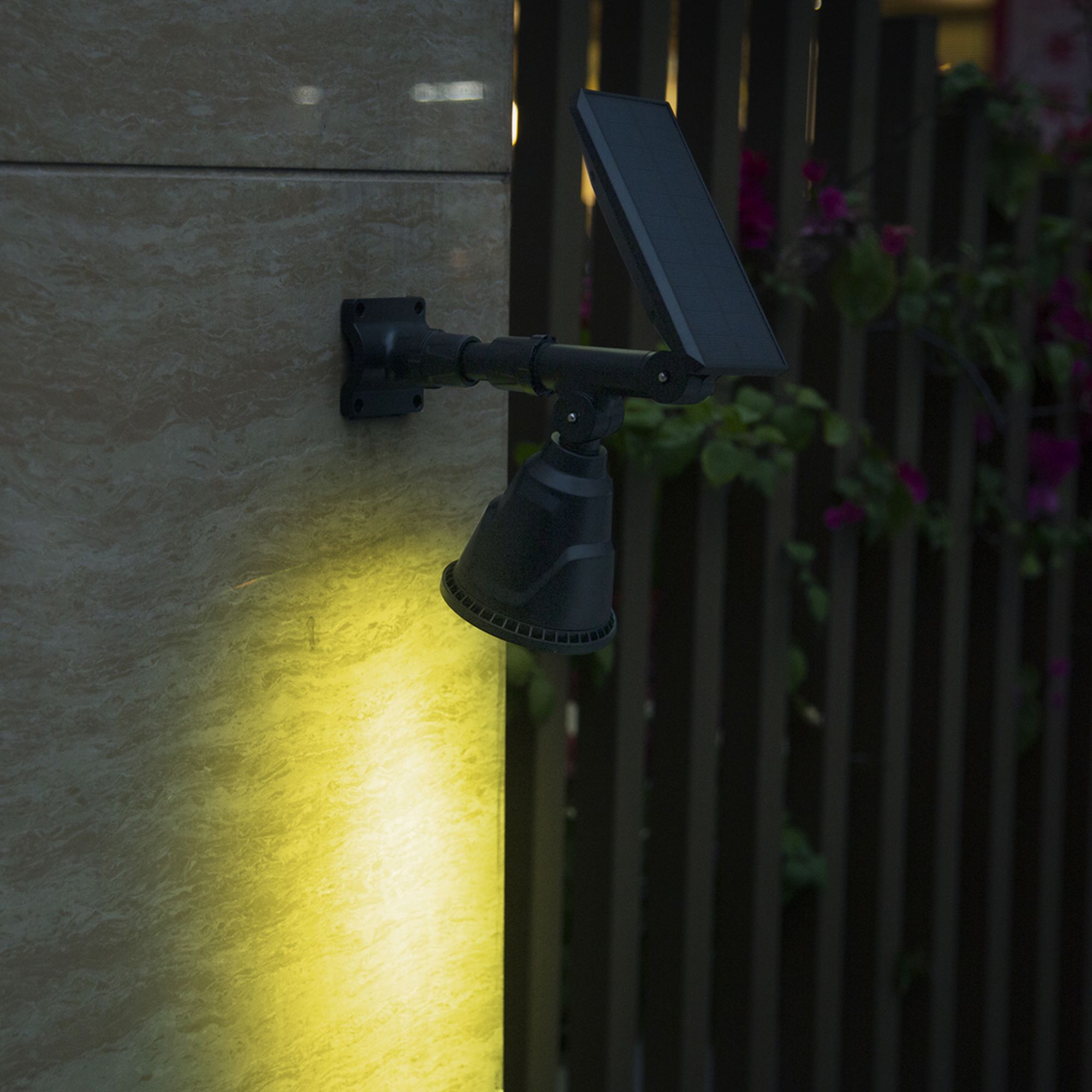 Iplux® Solar LED Tuinspot Pro Performance 600 lumen