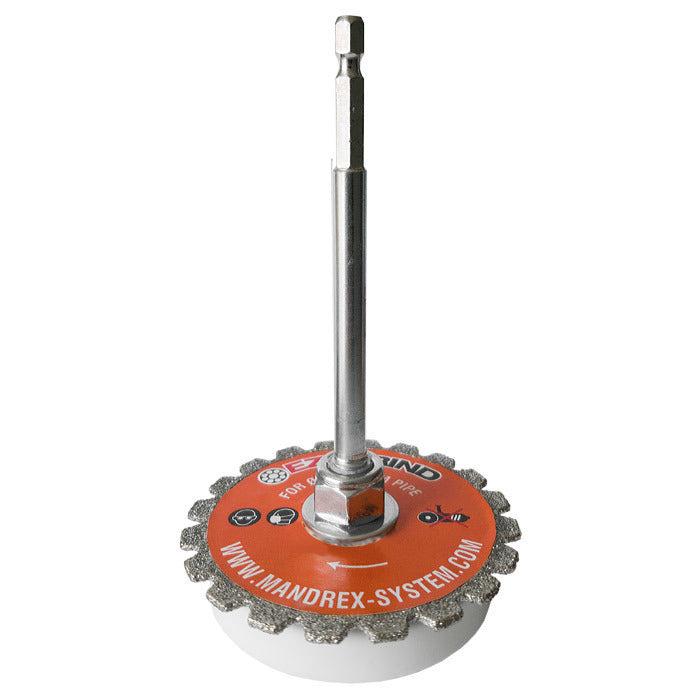 Mandrex EzyGrind Buizenzaag groot MEZG002B diamant 90 tot 150mm