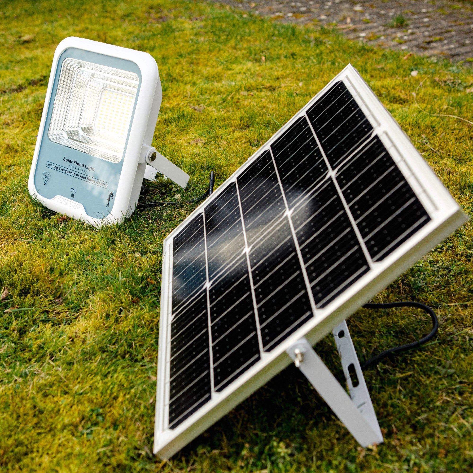Iplux® Solar LED Schijnwerper PowerBeam Elite 4000lm