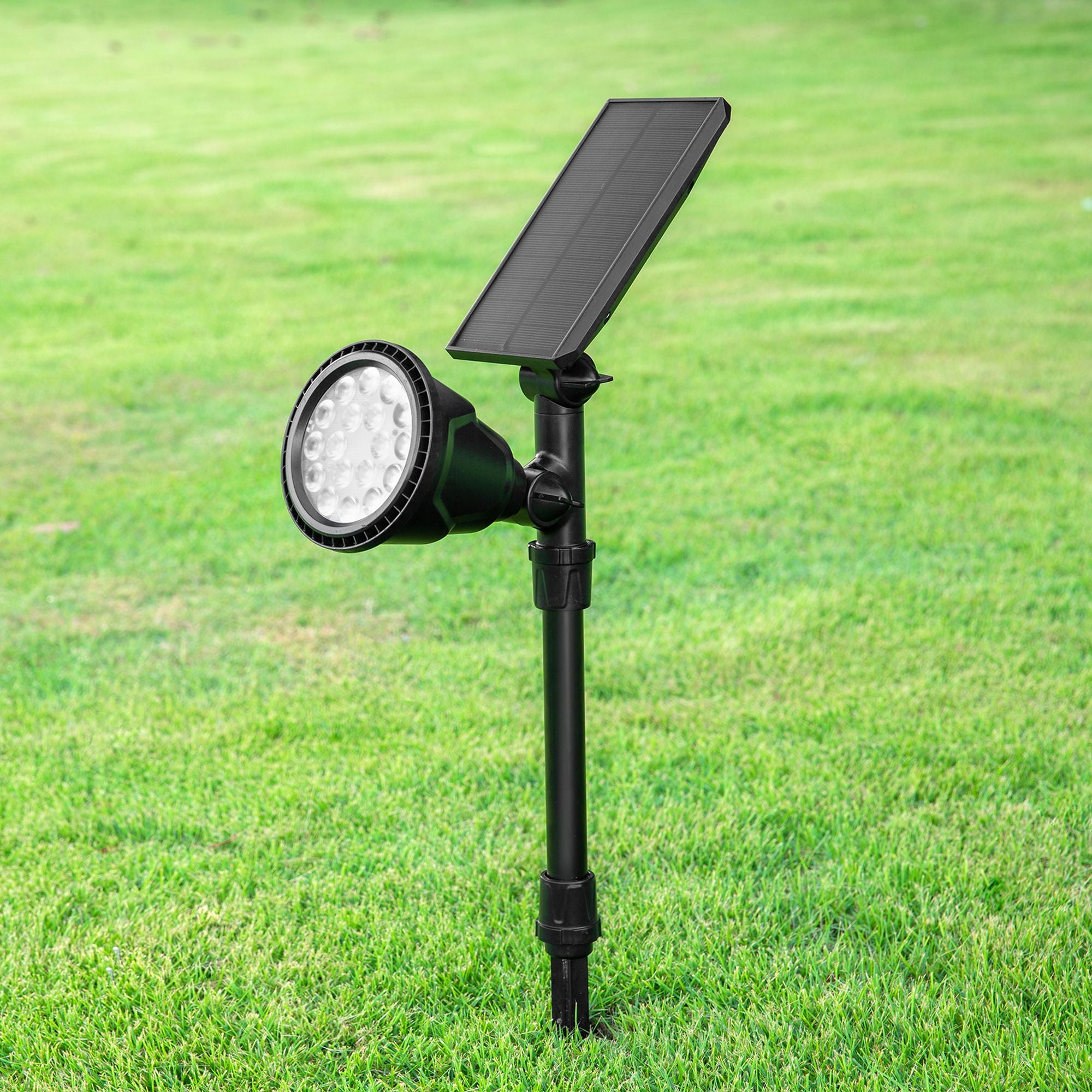 Iplux® Solar LED Tuinspot Pro Performance 600 lumen