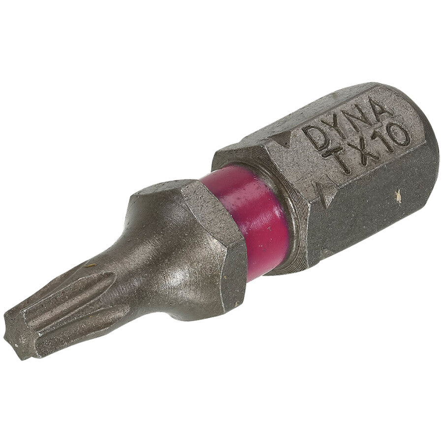 Dynaplus schroefbit roze  [10x] - TX-10 - 25mm /