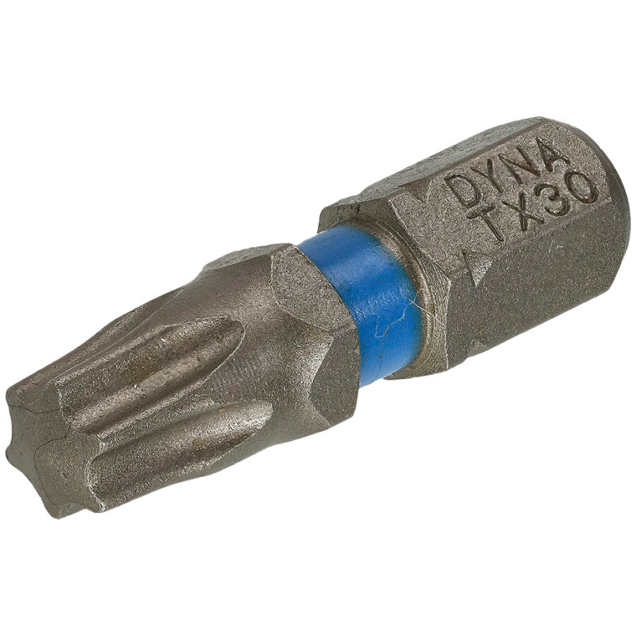 Dynaplus schroefbit blauw [10x] - TX-30 - 25mm /