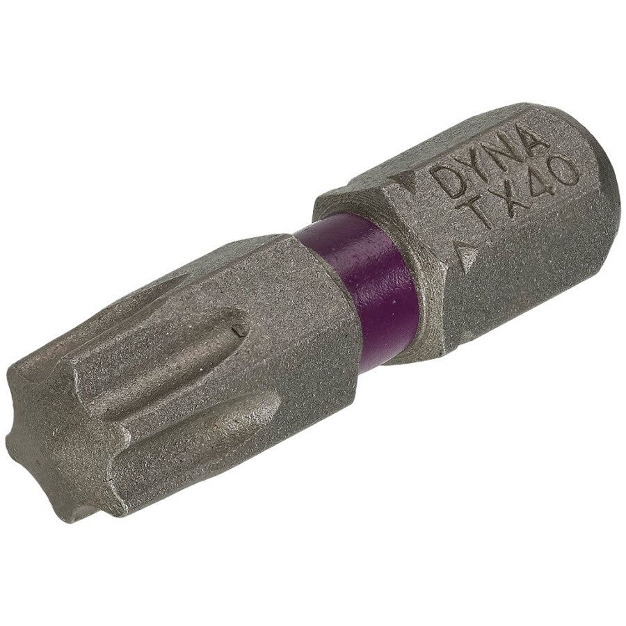 Dynaplus schroefbit paars [10x] - TX-40 - 25mm /