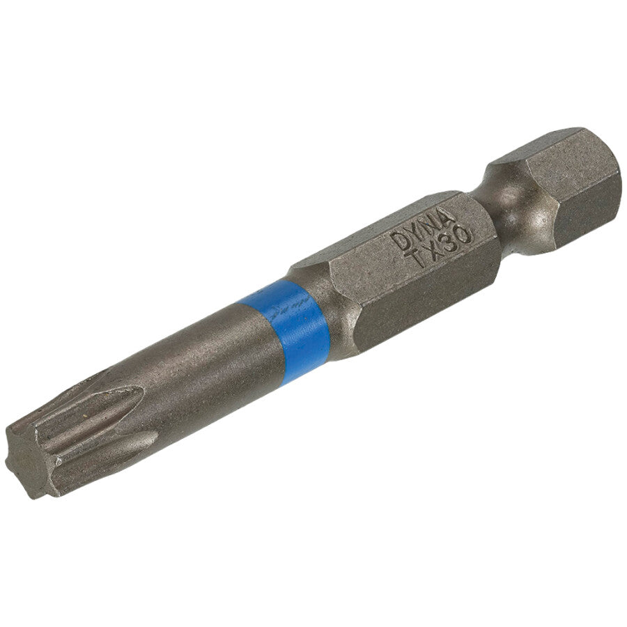 Dynaplus schroefbit blauw [5x] - TX-30 - 50mm /
