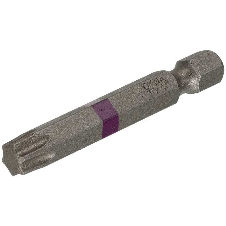 Dynaplus schroefbit paars [5x] - TX-40 - 50mm /