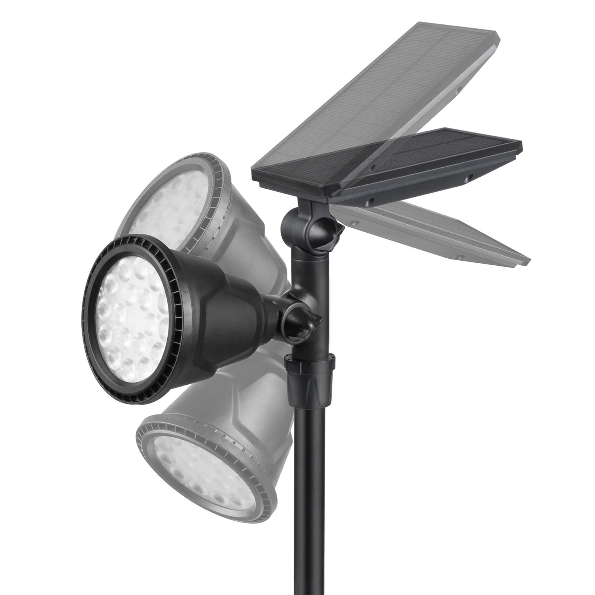 Iplux® Solar LED Tuinspot Pro Performance 600 lumen