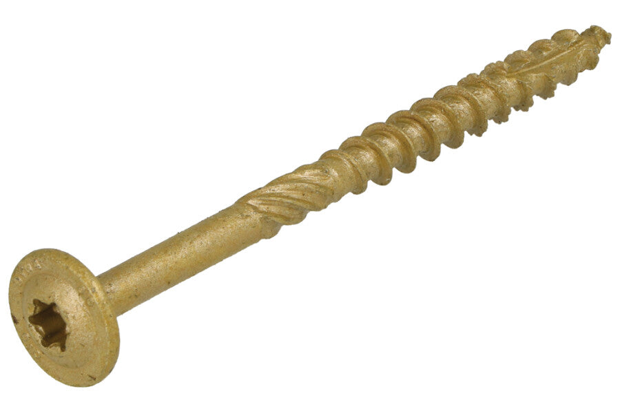 Dynaplus houtbouwschroef - 6.0x80mm [50x] AR-coating / Deeldraad