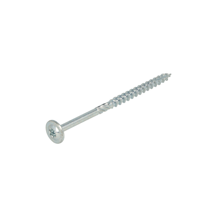 Dynaplus houtbouwschroef - 6.0x100mm [50x] Verzinkt Verzinkt / Deeldraad