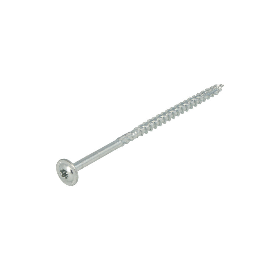 Dynaplus houtbouwschroef - 6.0x120mm [50x] Verzinkt / Deeldraad