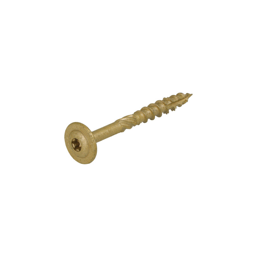 Dynaplus houtbouwschroef - 8.0x80mm  [50x] AR-coating / Deeldraad