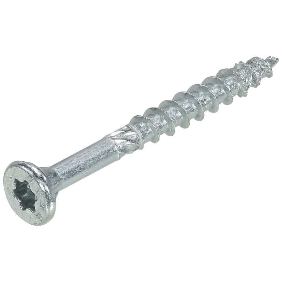 Dynaplus unischroef - 5.0x50mm [200x] Verzinkt / Deeldraad / Platkop