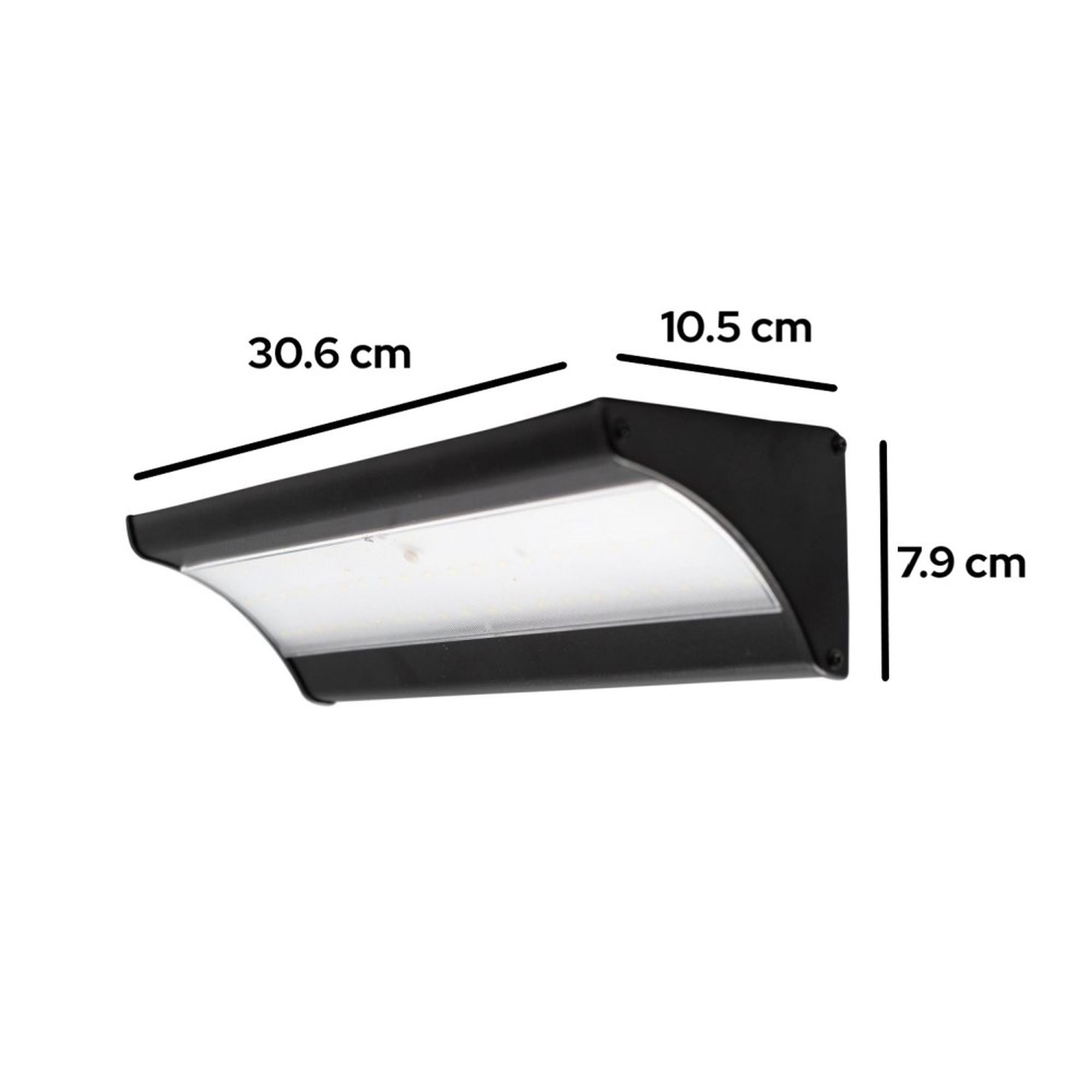 Iplux® Solar LED Wandlamp SafeSense Elite 1100lm