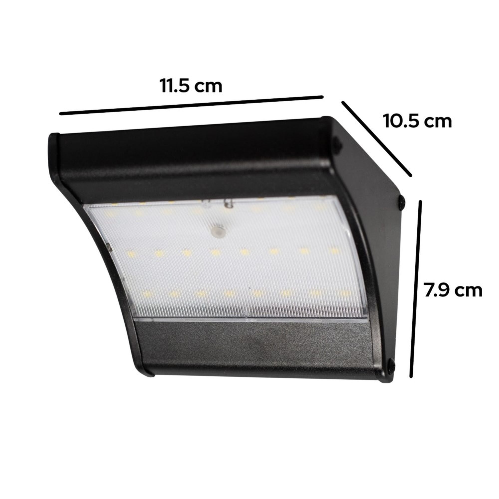 Iplux® Solar LED Wandlamp SafeSense Lite 450lm