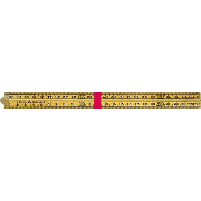 Schuil Duimstok palmhout 1m