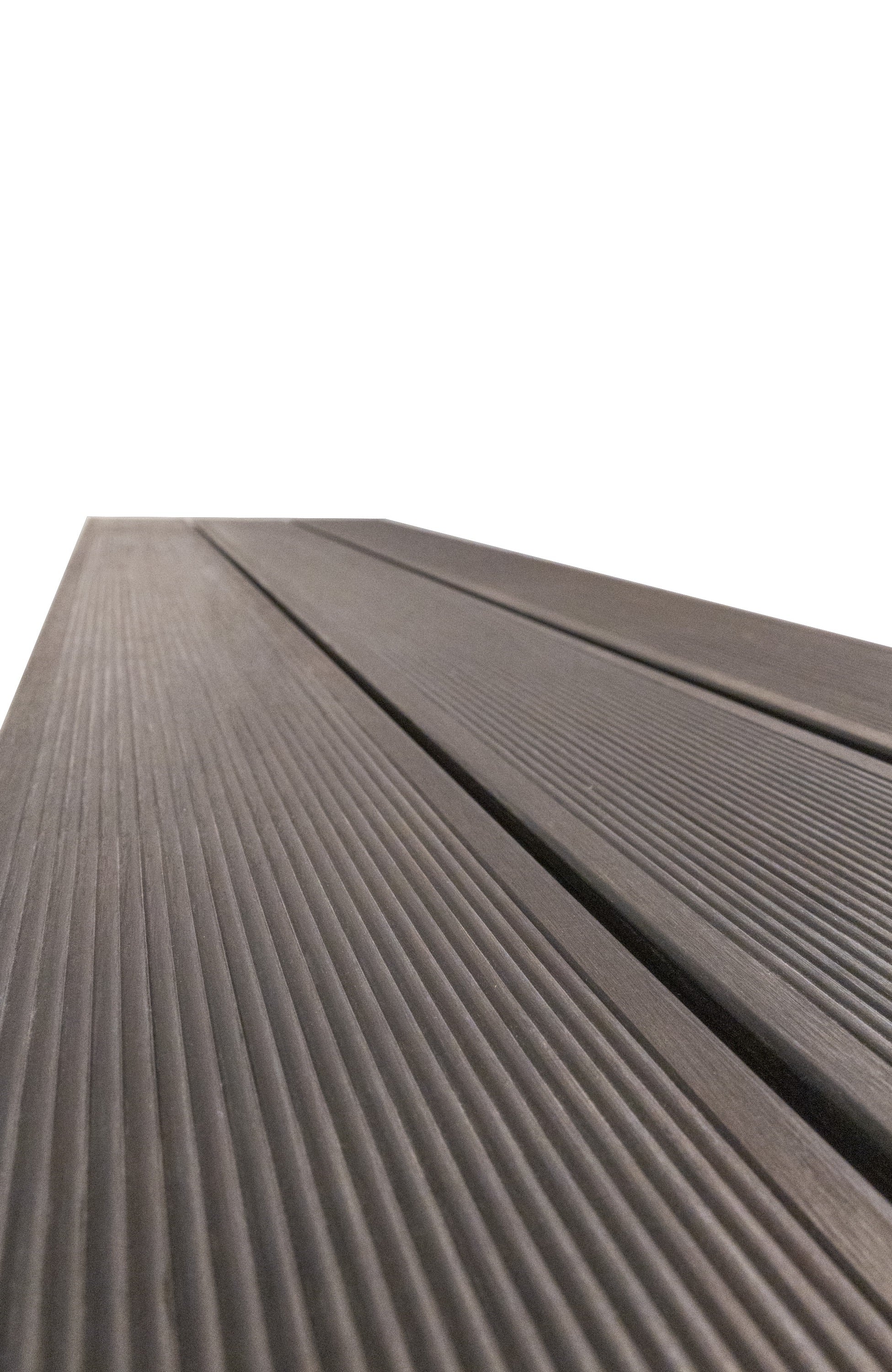 PLNQ® Bamboe Vlonderplank – 1850 x 137 x 18 mm – Donker Houtkleur