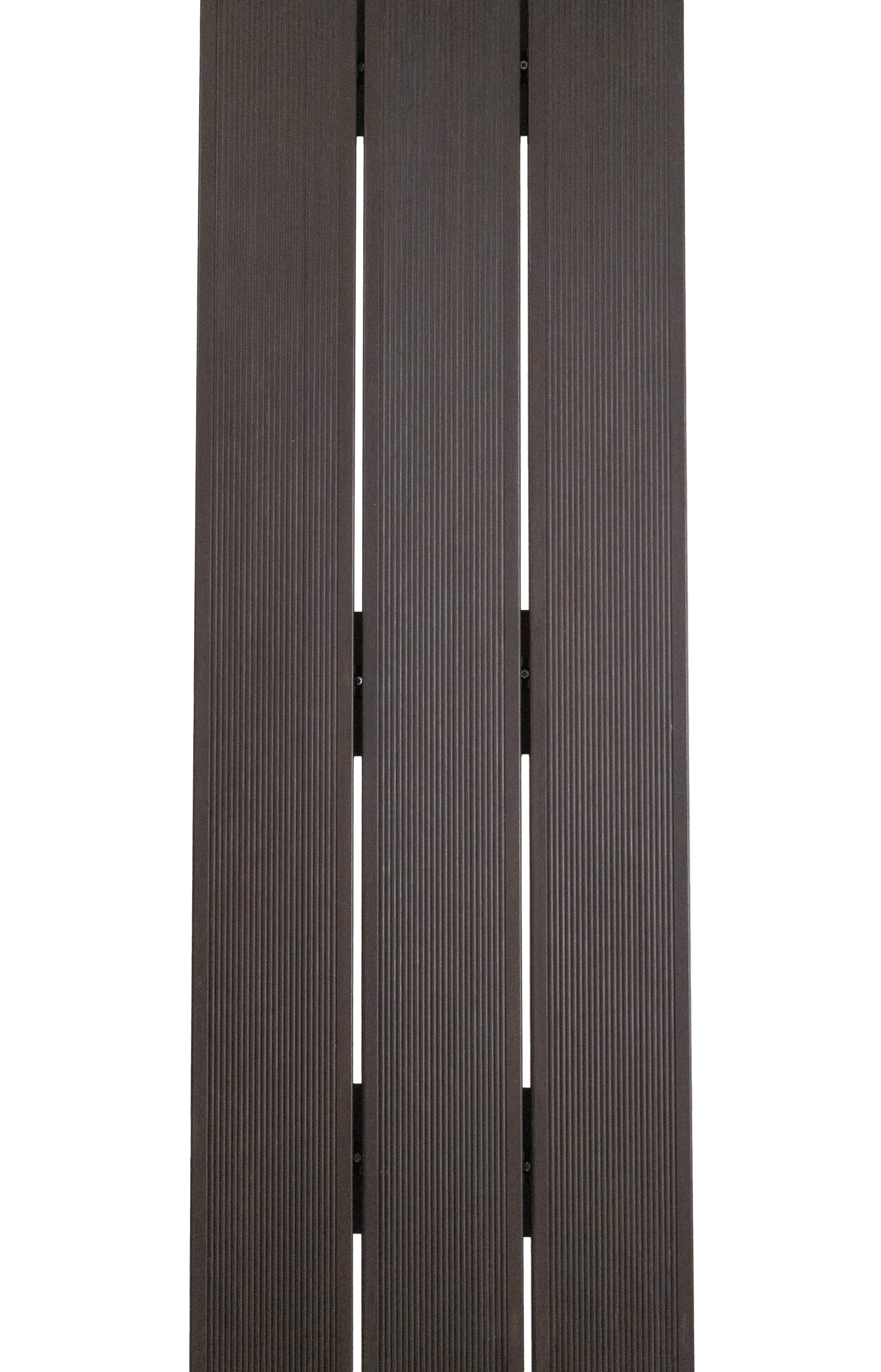 PLNQ® Bamboe Vlonderplank – 1850 x 137 x 18 mm – Donker Houtkleur
