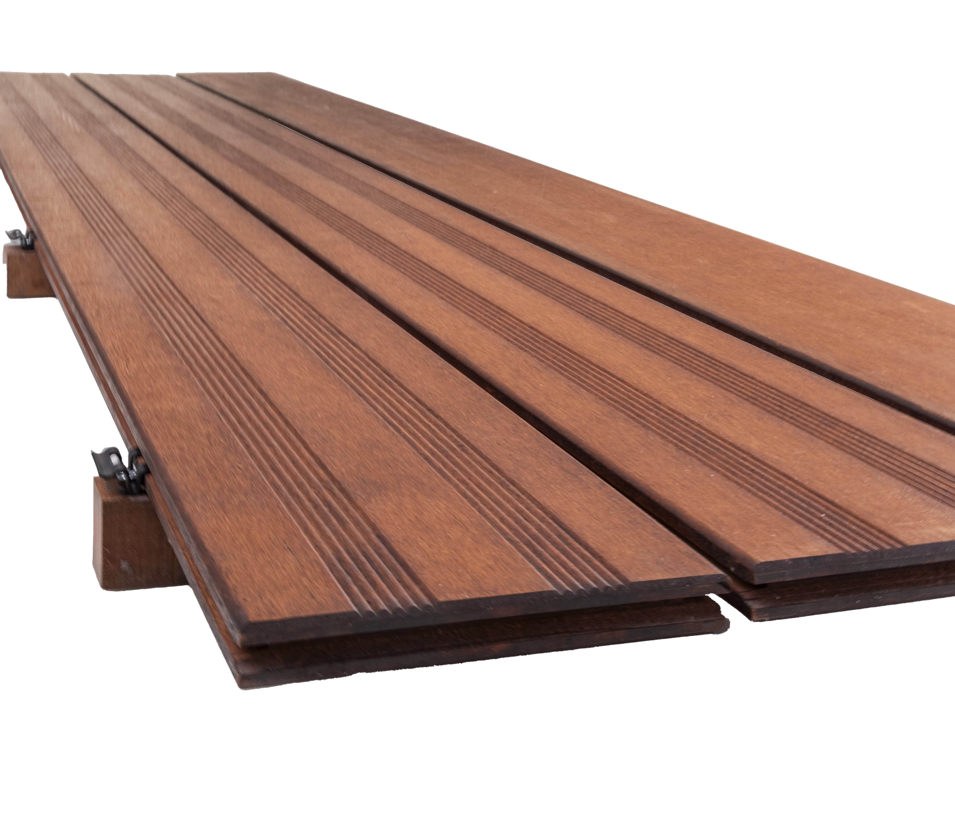 PLNQ® Bamboe Vlonderplank – 1860 x 140 x 18 mm – Eikenkleurig