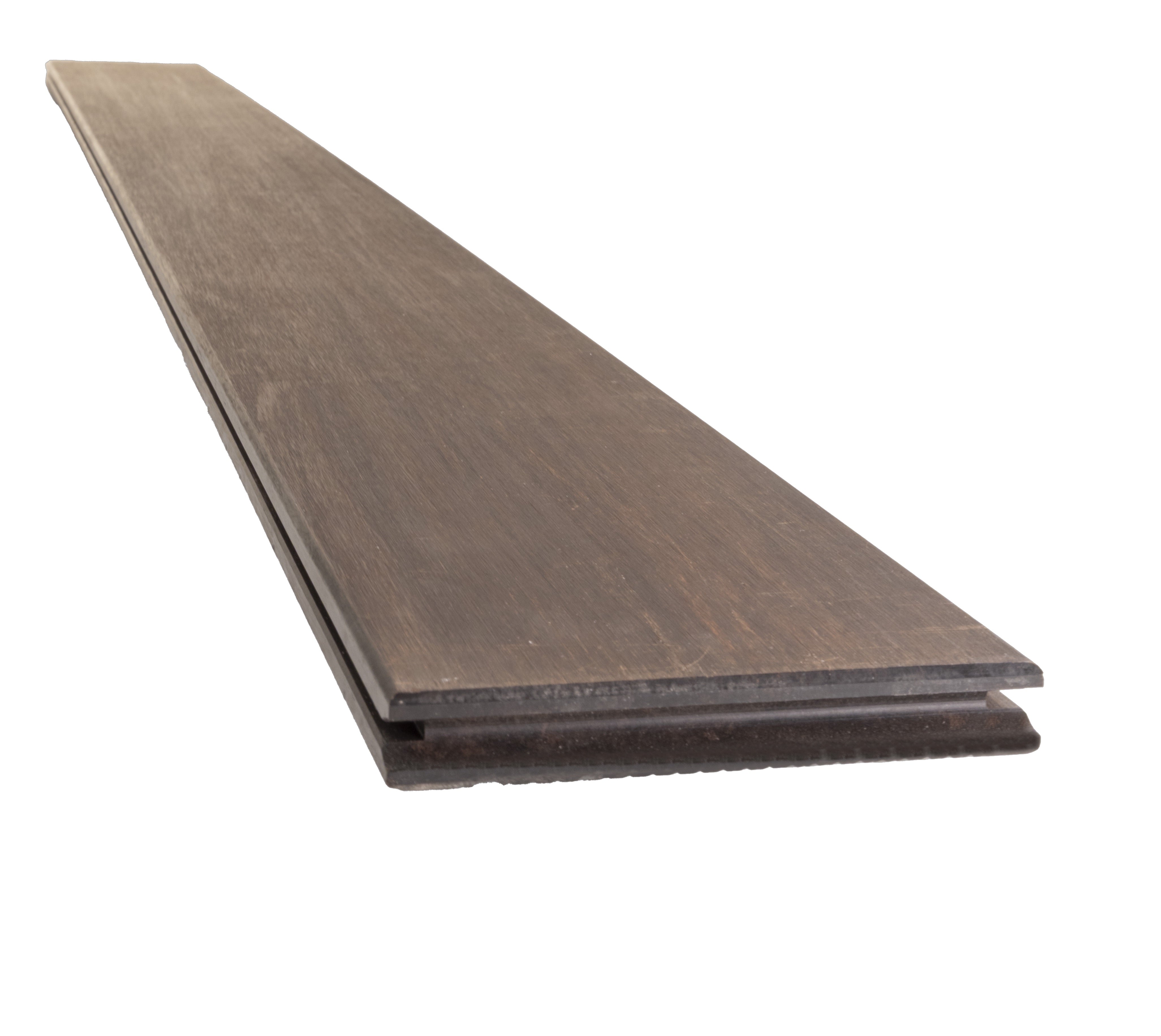 PLNQ® Bamboe Vlonderplank – 1850 x 137 x 20 mm – Donker Houtkleur