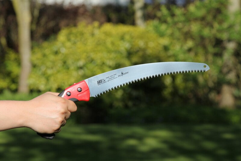 ARS Snoeizaag 32cm + holster, zwart/rood