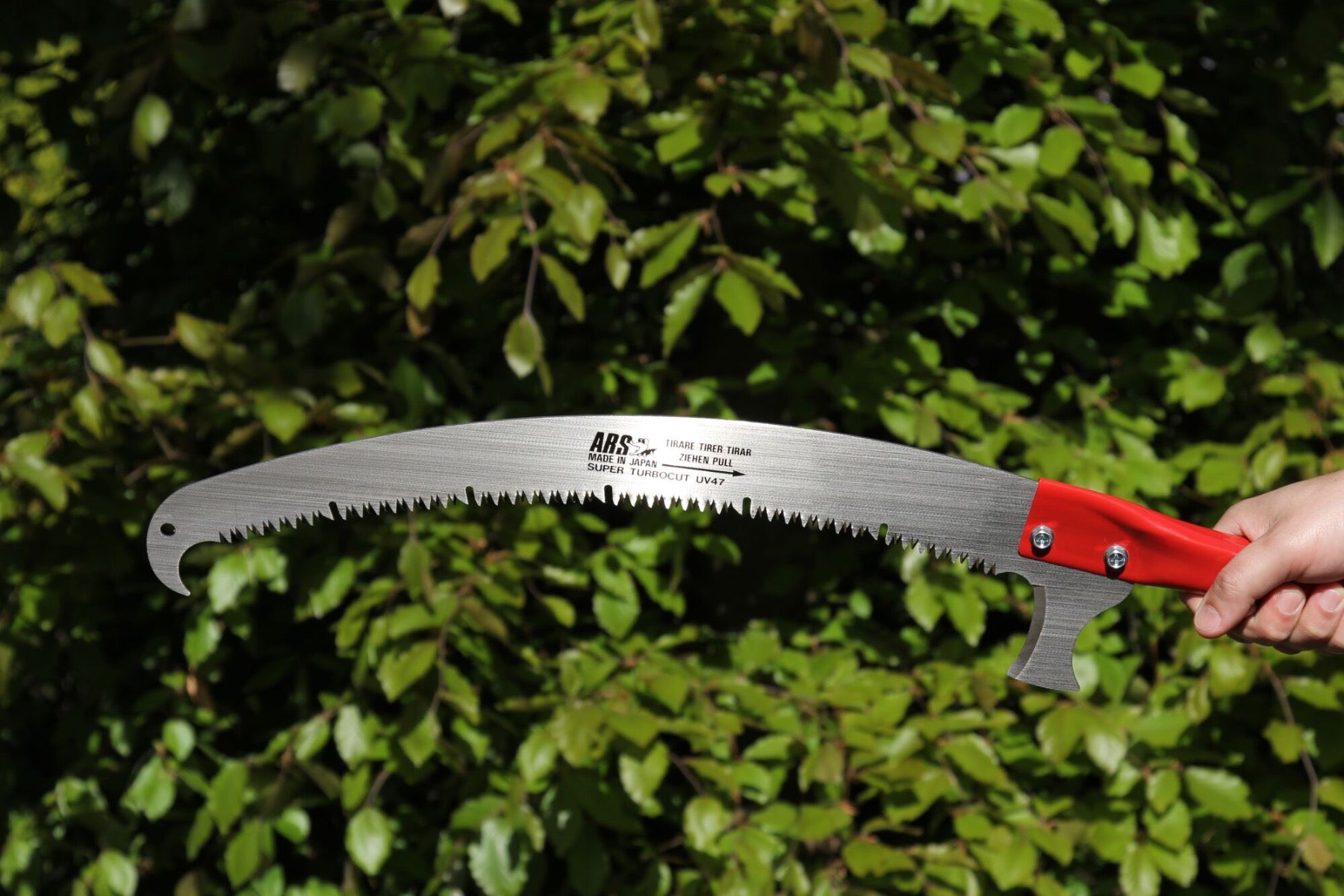 ARS Snoeizaag 47cm, voor EXP-stelen, rood + holster