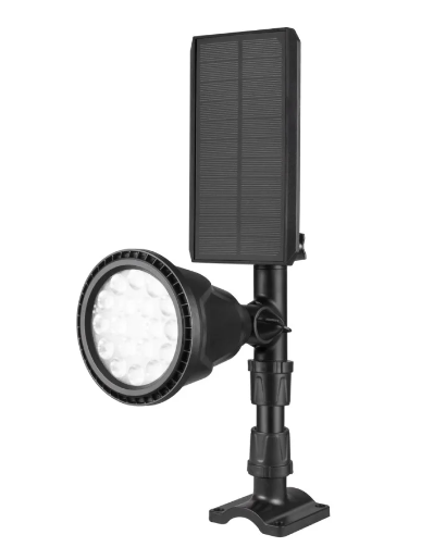 Iplux® Solar LED Tuinspot Pro Performance 600 lumen