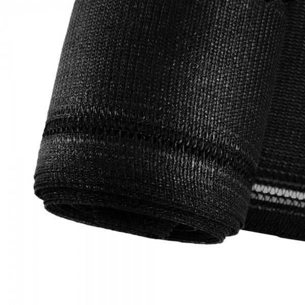 Winddoek / Schaduwdoek op rol (HDPE) Standaard 180gr black