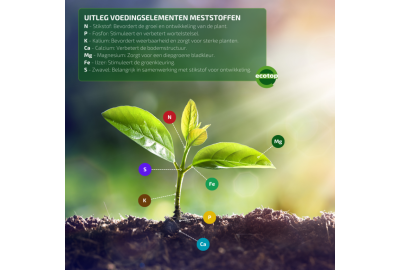 Voedingselementen meststoffen Ecotop