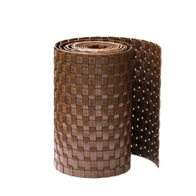 FENSOBAND Vlechtband WICKER H:190 mm bruin NEW L:253 cm